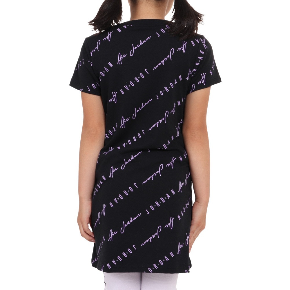 ジョーダン（JORDAN）（キッズ）半袖 ワンピース キッズ ESSENTIALS AOP DRESS 45C163-023