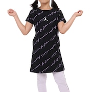 (キッズ)半袖 ワンピース キッズ ESSENTIALS AOP DRESS 45C163-023