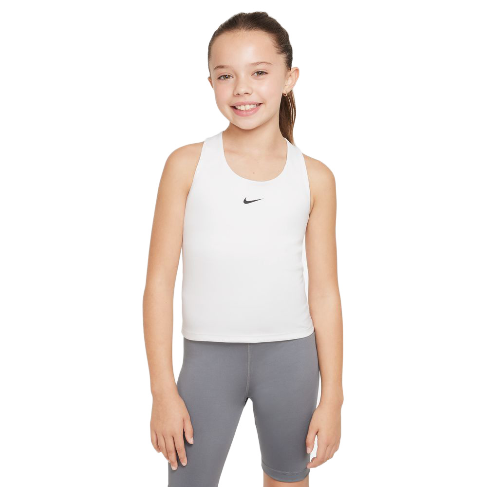 ナイキ（NIKE）（キッズ）ジュニア YTH ガールズ ドライフィット スウッシュ タンク ブラ FB2264-100