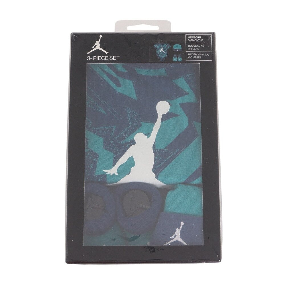 ジョーダン（JORDAN）（キッズ）ハット ボディスーツ ブーティ  3点セット NJ0539-U41