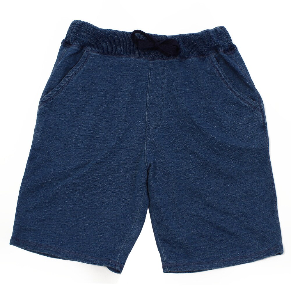  【多少の傷汚れありの為大奉仕】ハーフパンツ インディゴ スウェット ショートパンツ 866EK8FQ5808LBLU オンライン価格