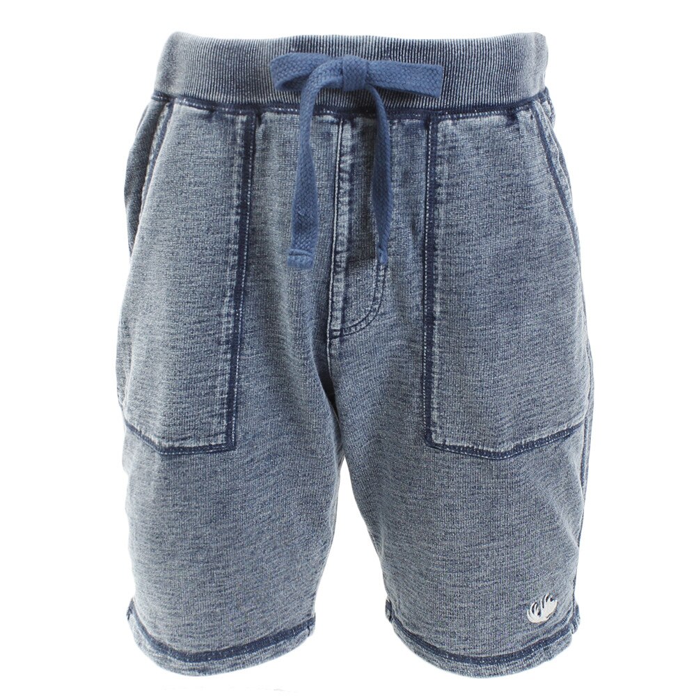  ハーフパンツ インディゴ スラブ テリーショートパンツ 866EK9FQ9398LBLU オンライン価格