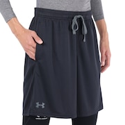 (メンズ)テック メッシュ ショーツ 1358564 BLK/PCG AT ショートパンツ ハーフパンツ 短パン