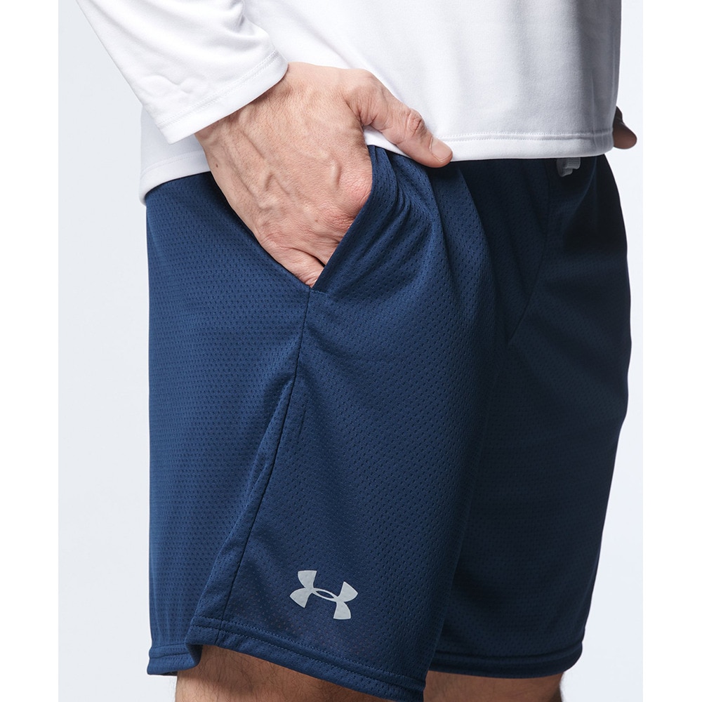 アンダーアーマー（UNDER ARMOUR）（メンズ）テック メッシュ ショーツ 1358564 ADY/STL AT ショートパンツ ハーフパンツ 短パン