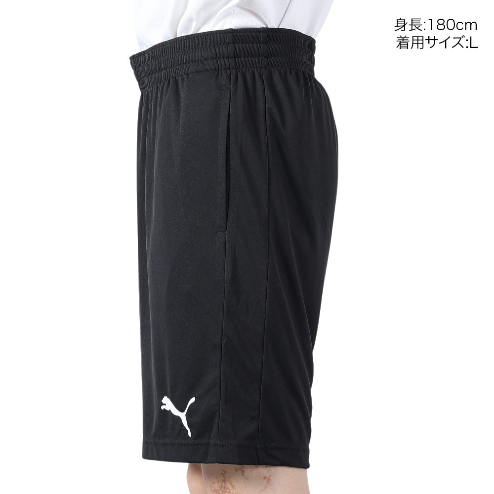 プーマ（PUMA）（メンズ）ハーフパンツ メンズ ACTIVE インターロック ショーツ 588864 01 BLK