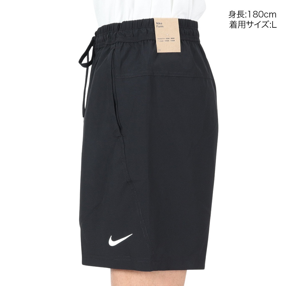 ナイキ（NIKE）（メンズ）パンツ ハーフパンツ 速乾 ブラック 黒 フォーム バーサタイル 7インチ DV9858-010 