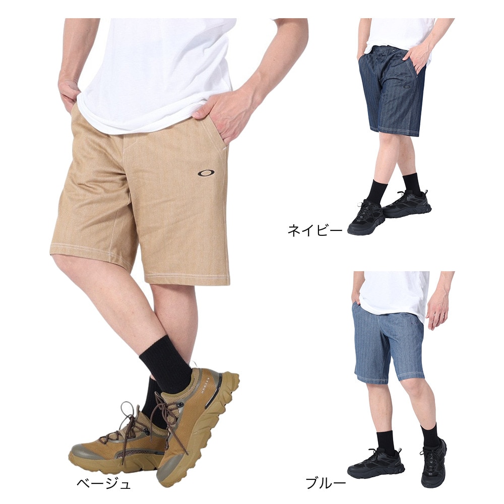 オークリー（OAKLEY）（メンズ）パンツ メンズ ESSEN DENIM ショートパンツ FOA405363-6FB