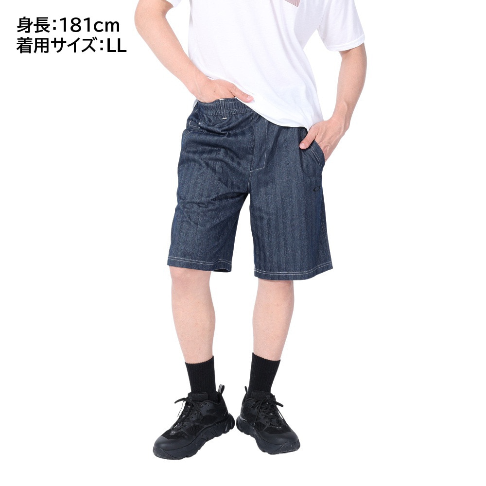オークリー（OAKLEY）（メンズ）パンツ メンズ ESSEN DENIM ショートパンツ FOA405363-6FB