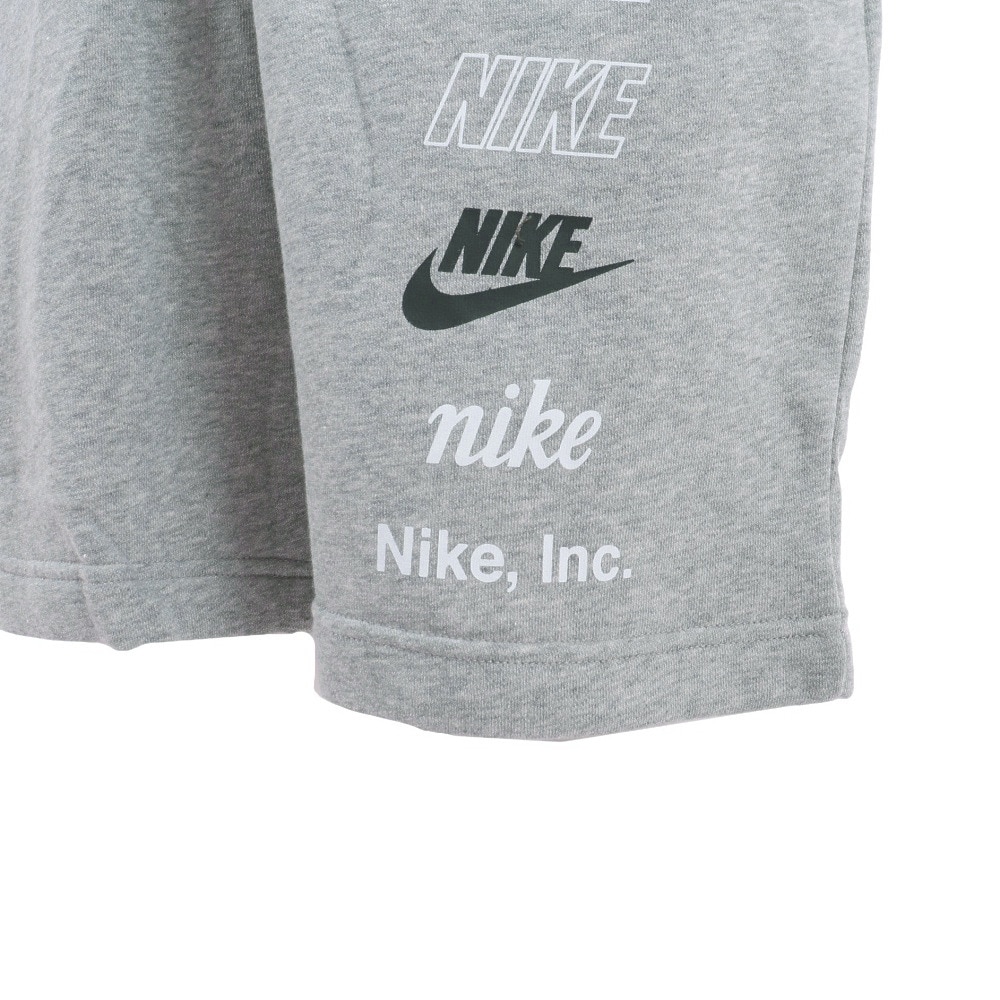 ナイキ（NIKE）（メンズ）ハーフパンツ メンズ クラブ フリース フレンチ テリー FB8831-063 グレー