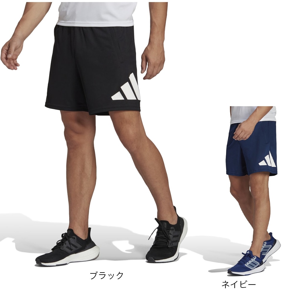 アディダス（adidas）（メンズ）ハーフパンツ メンズ トレイン エッセンシャルズ ロゴ UP191-IB8124