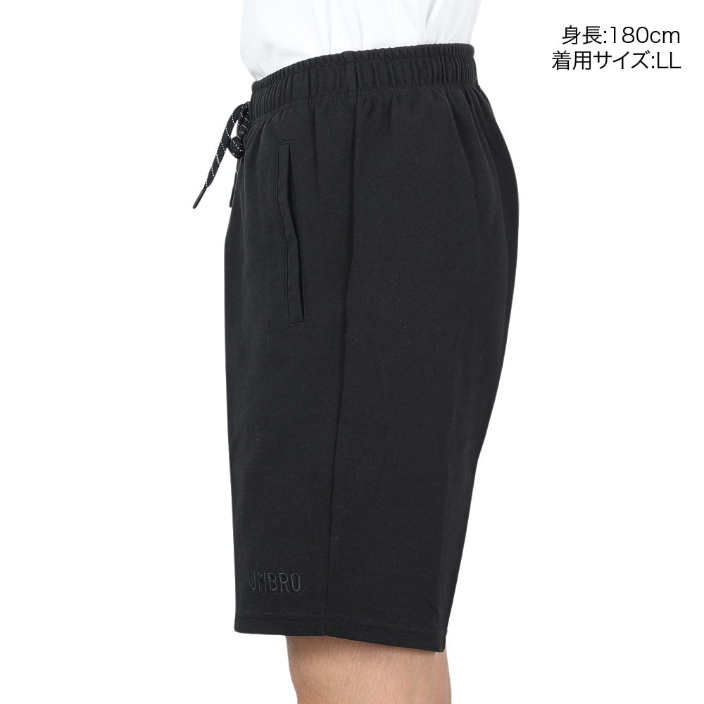 アンブロ（UMBRO）（メンズ）ハーフパンツ メンズ スウェジャーショーツ ULUTJG21 BLK