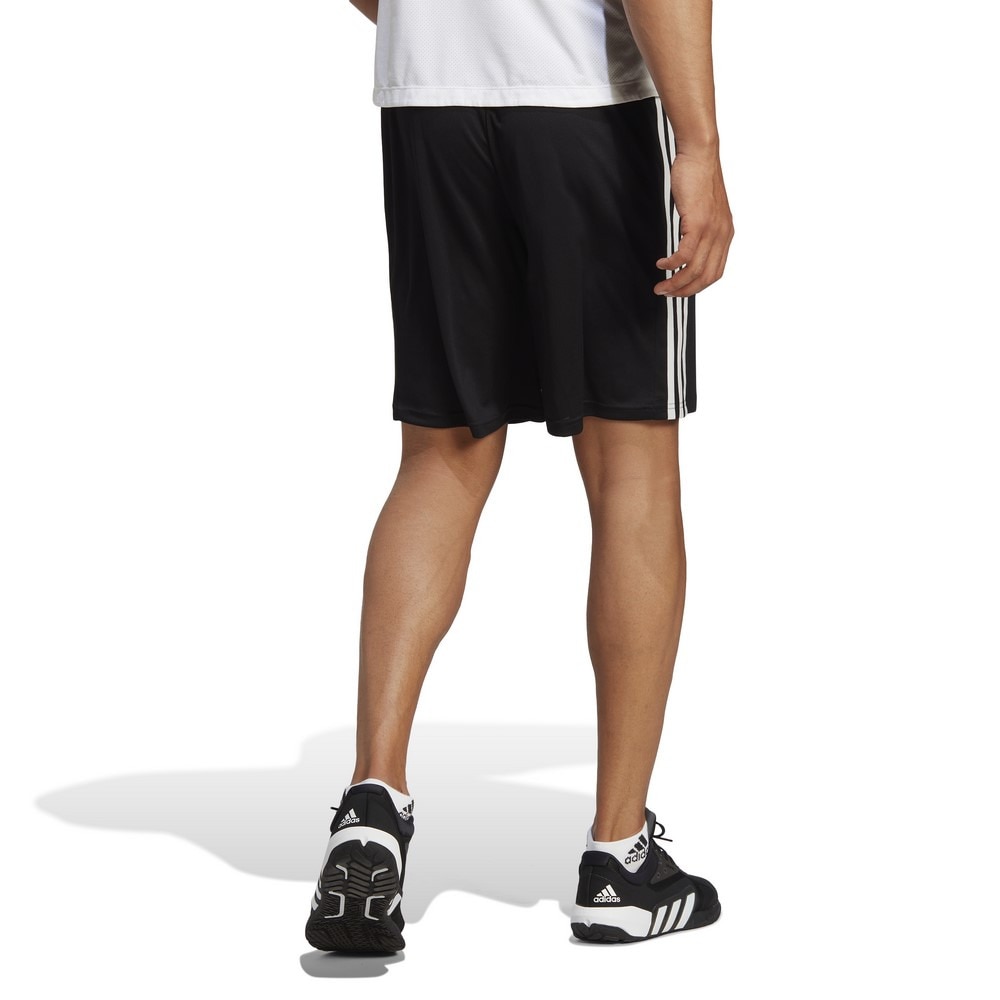 アディダス（adidas）（メンズ）トレイン エッセンシャルズ ピケ スリーストライプス トレーニングショーツ BXH47-IB8243