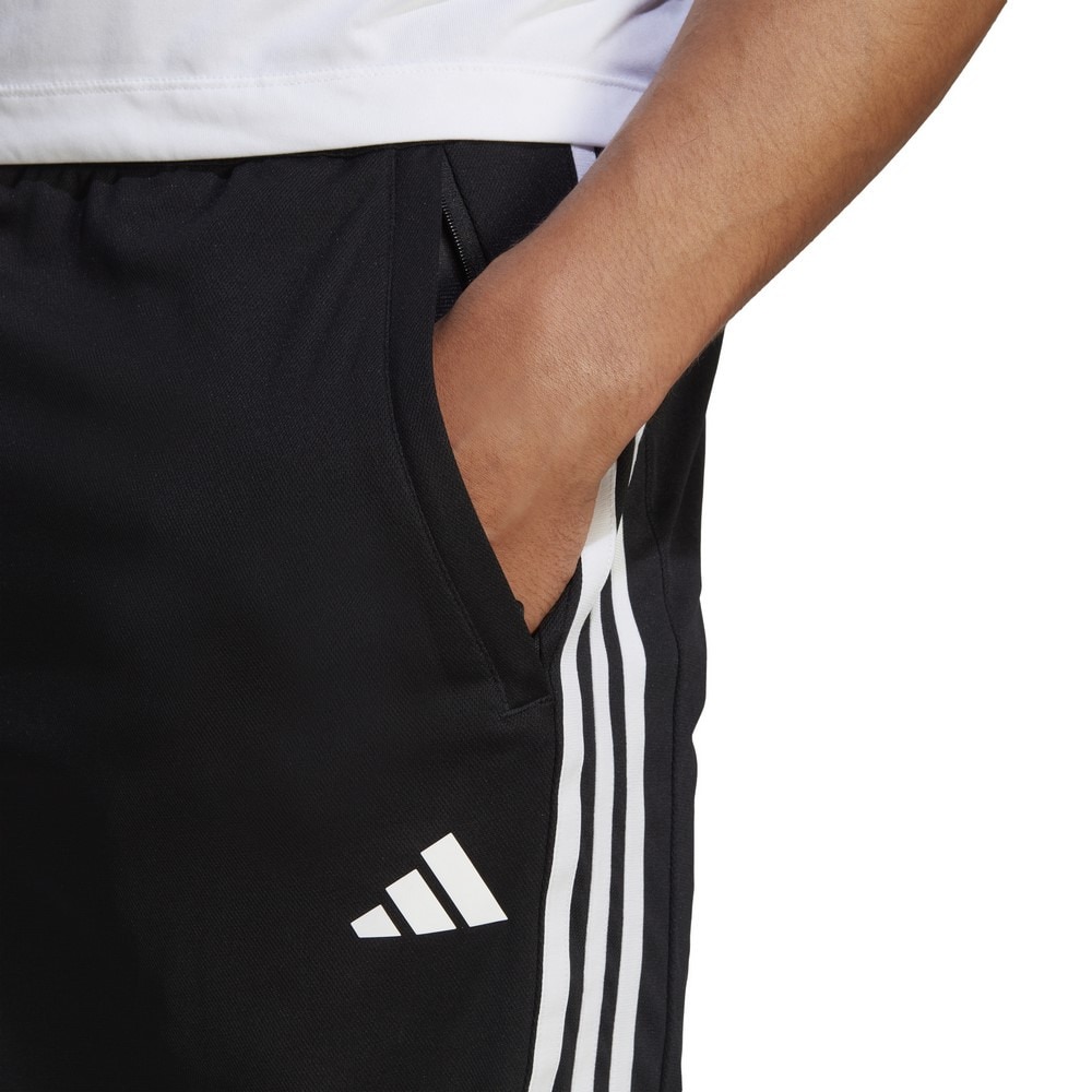 アディダス（adidas）（メンズ）トレイン エッセンシャルズ ピケ スリーストライプス トレーニングショーツ BXH47-IB8243
