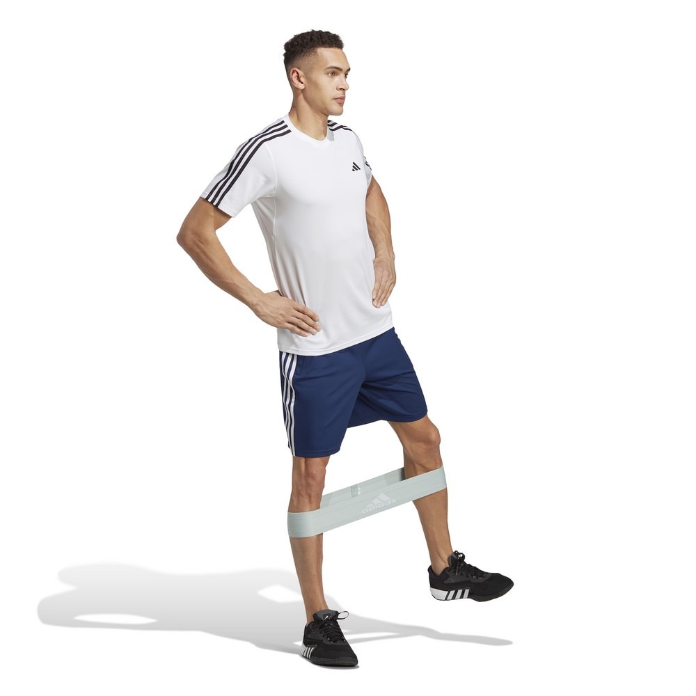 アディダス（adidas）（メンズ）トレイン エッセンシャルズ ピケ スリーストライプス トレーニングショーツ BXH47-IB8246