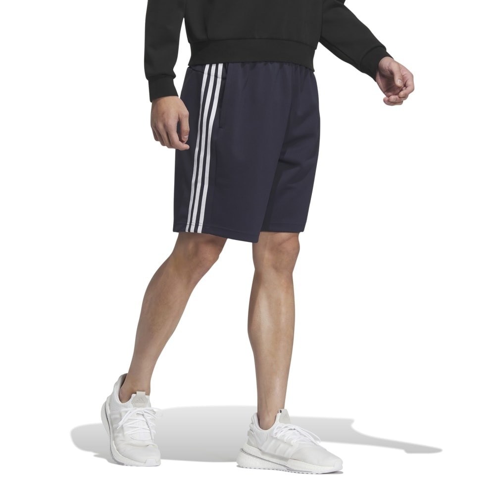 アディダス（adidas）（メンズ）ハーフパンツ メンズ スリーストライプス レギュラーフィット BXF47-IA9373 ショートパンツ 短パン