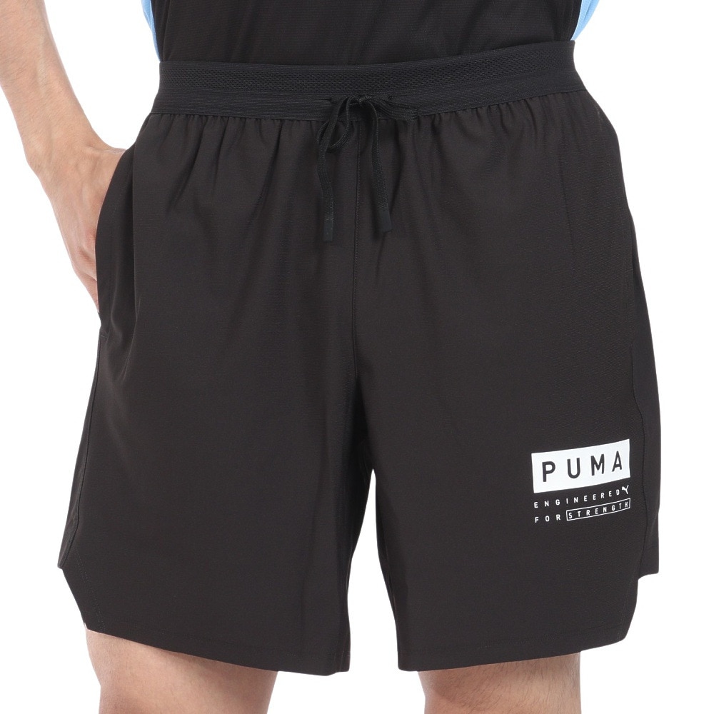 プーマ（PUMA）（メンズ）FUSE 4WAY ストレッチ 7インチショーツ 525470 01 BLK