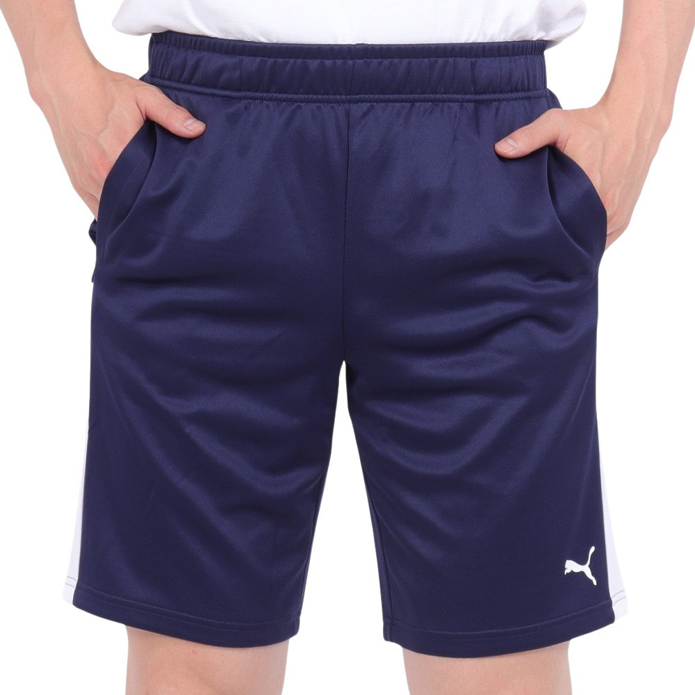 プーマ（PUMA）（メンズ）ESS ハーフパンツ 681077 06 NVY