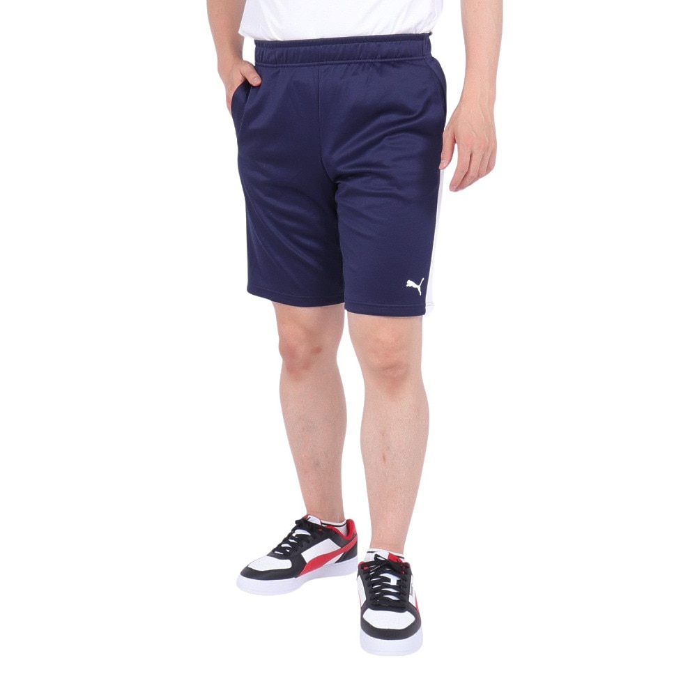 プーマ（PUMA）（メンズ）ESS ハーフパンツ 681077 06 NVY