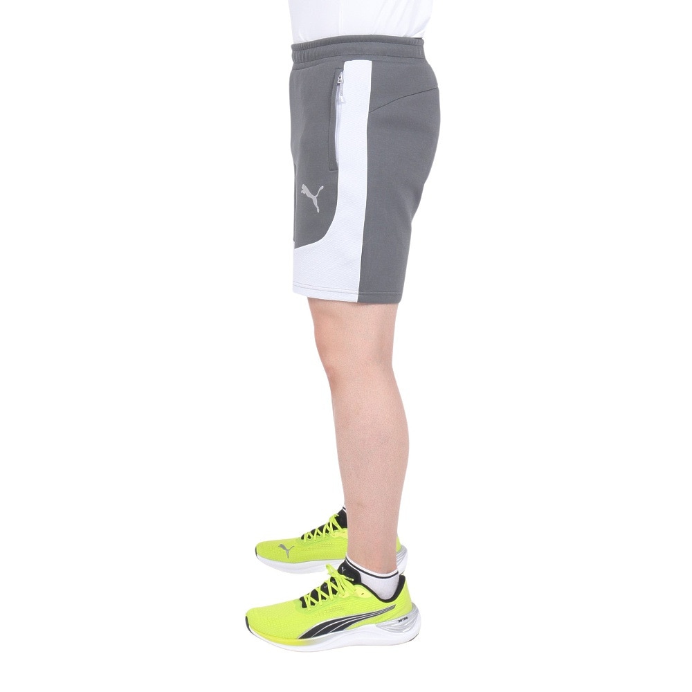プーマ（PUMA）（メンズ）エヴォストライプ ショーツ 681182 80 KHK