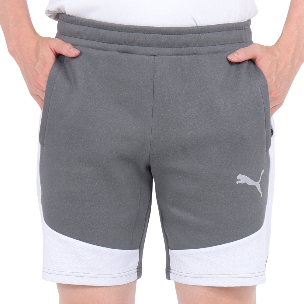 プーマ（PUMA）（メンズ）エヴォストライプ ショーツ 681182 80 KHK