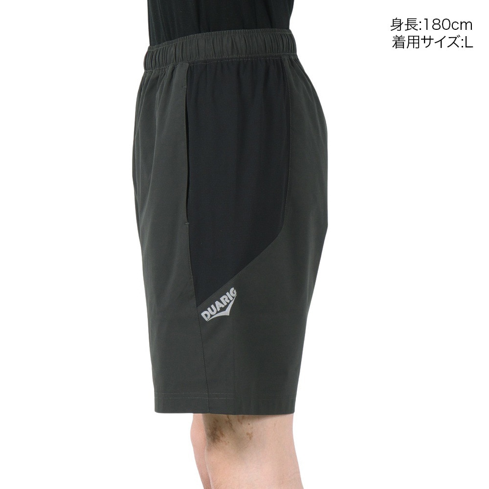 デュアリグ（DUARIG）（メンズ）DP15RIP KNIT ショーツ 5S0006-TRPT-866HD BLK