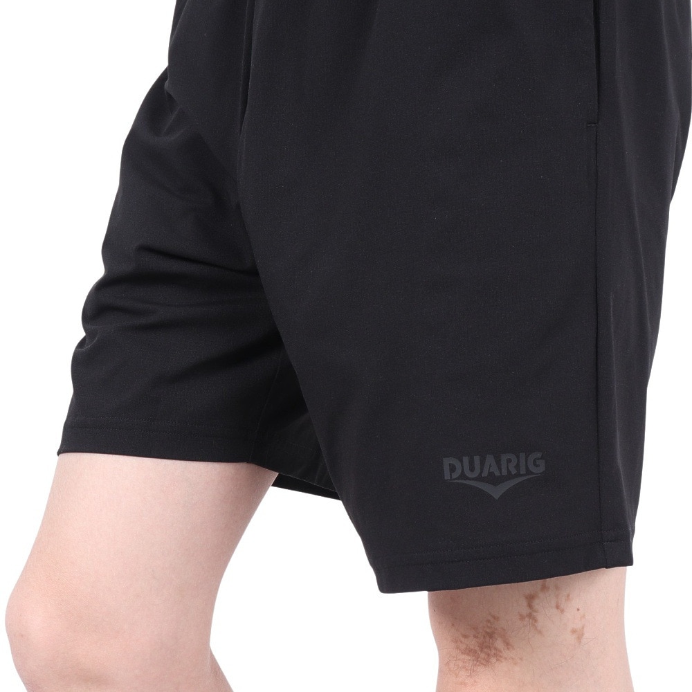 デュアリグ（DUARIG）（メンズ）ドライプラス 15UV ニットエアハーフパンツ 5S0022-TRPT-866SD BLK