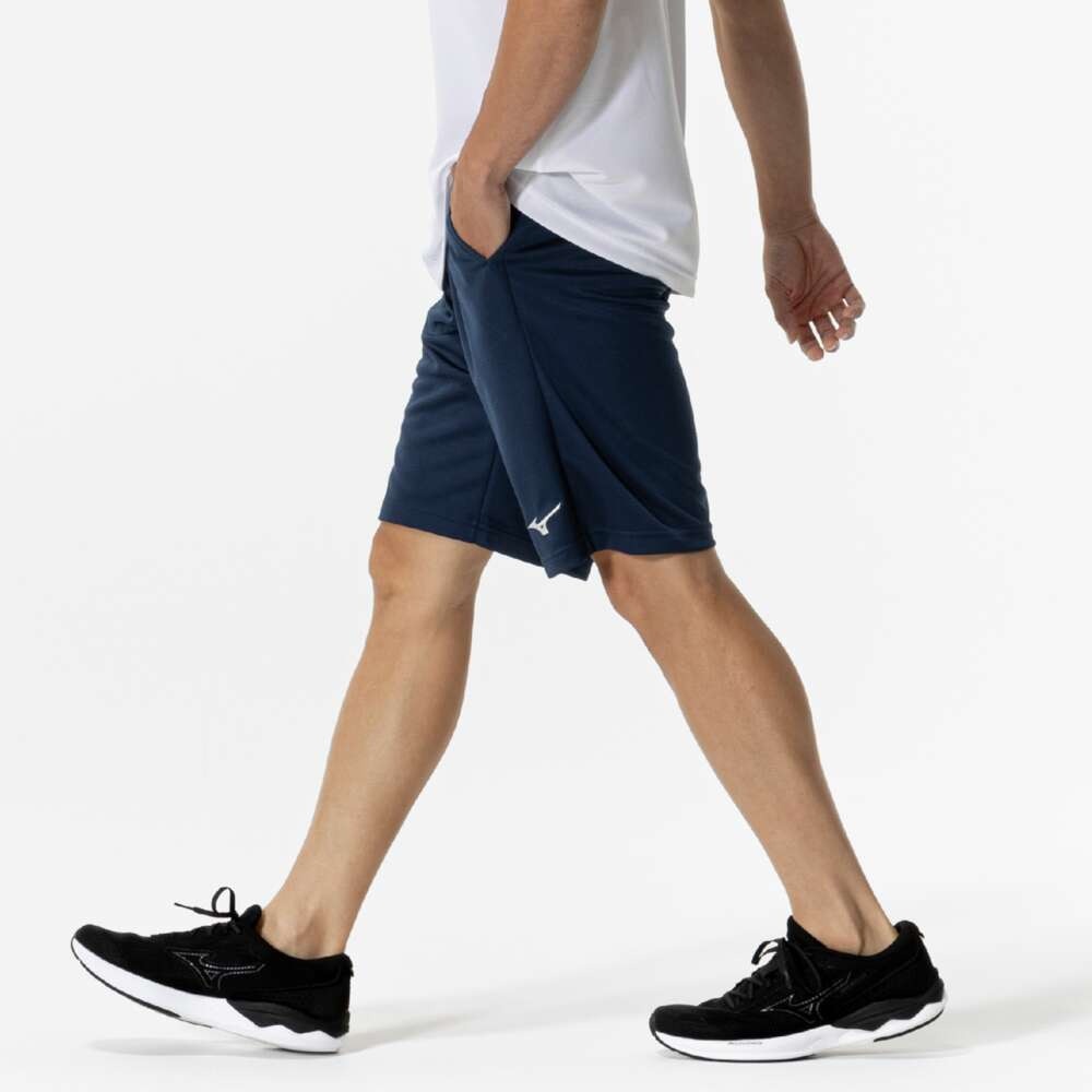 ミズノ（MIZUNO）（メンズ）ナビドライ ニットハーフパンツ 32MDC19014