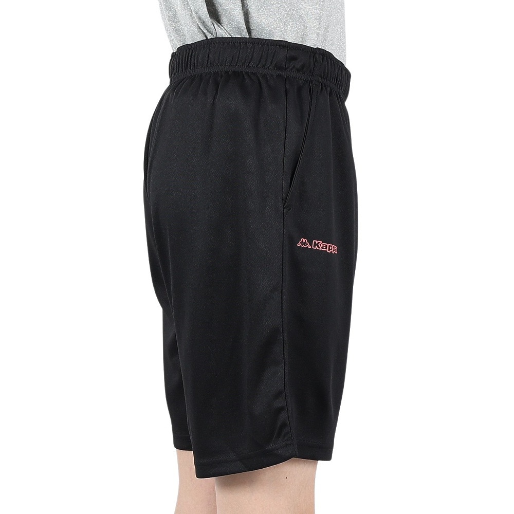 カッパ（Kappa）（メンズ）ワンポイント ハーフパンツ 215340-BK
