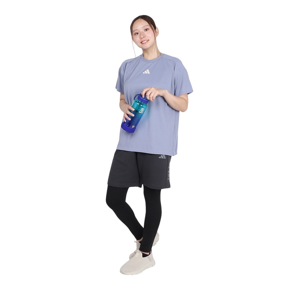 アディダス（adidas）（レディース）ワード スウェットショーツ ハーフパンツ KQD32-JN9977