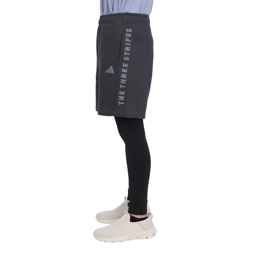 アディダス（adidas）（レディース）ワード スウェットショーツ ハーフパンツ KQD32-JN9977
