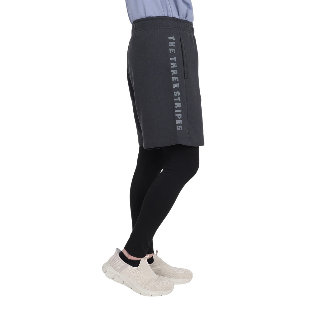 アディダス（adidas）（レディース）ワード スウェットショーツ ハーフパンツ KQD32-JN9977