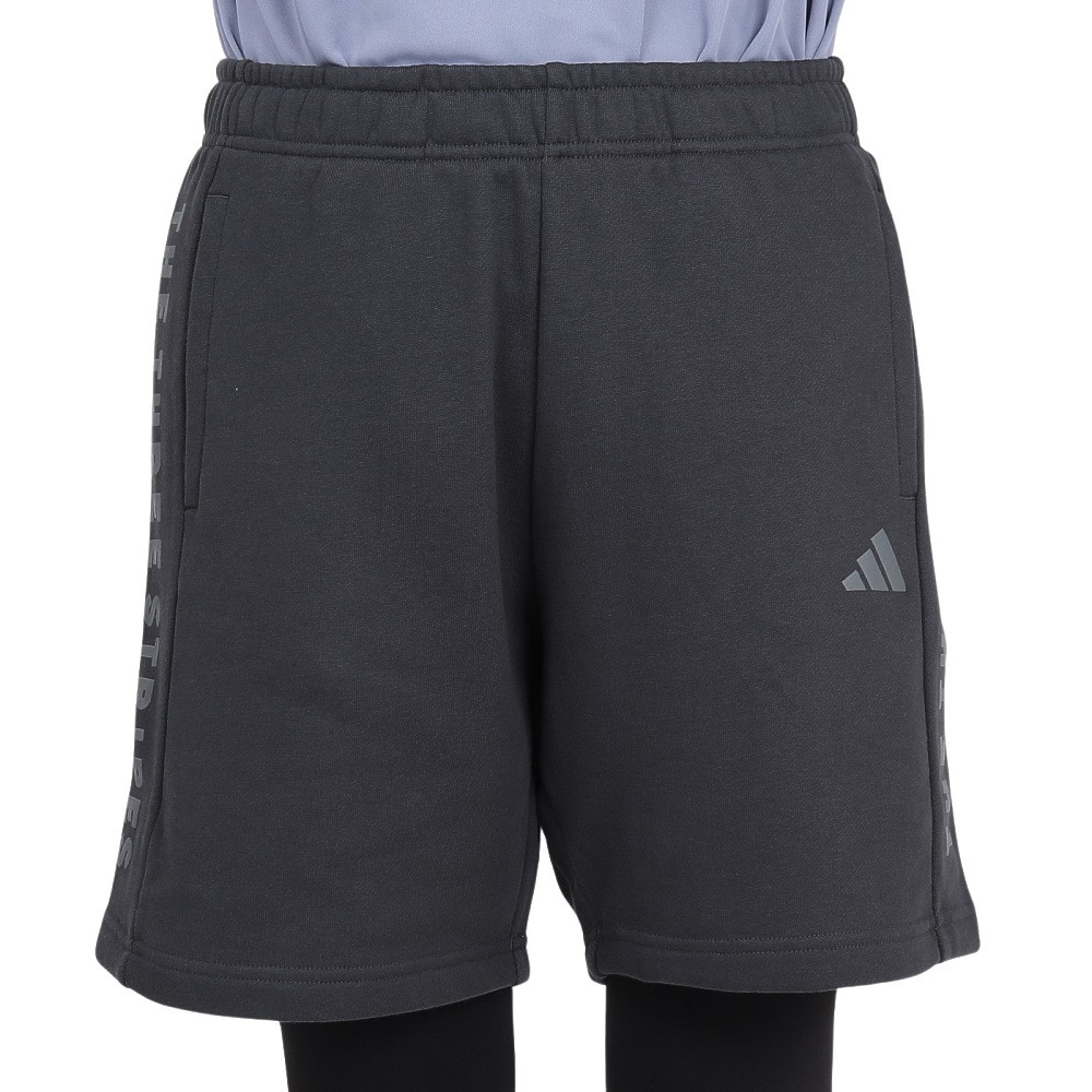 アディダス（adidas）（レディース）ワード スウェットショーツ ハーフパンツ KQD32-JN9977