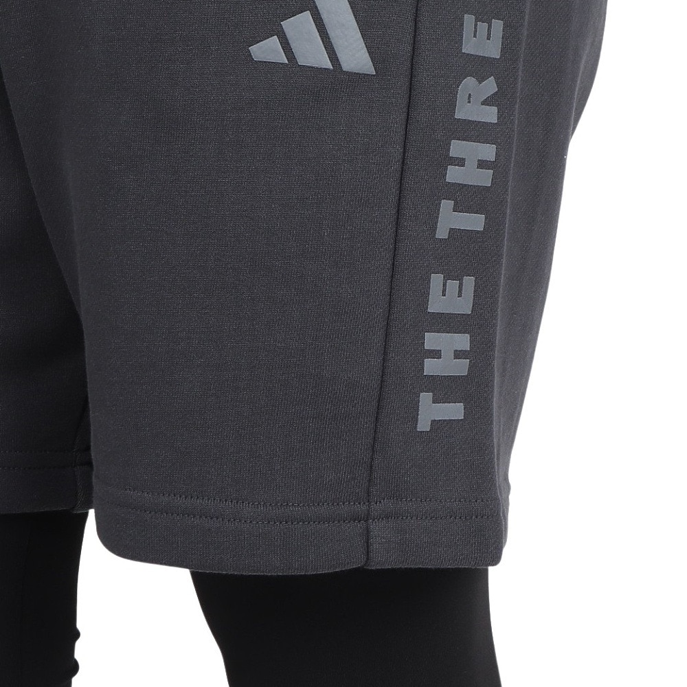 アディダス（adidas）（レディース）ワード スウェットショーツ ハーフパンツ KQD32-JN9977