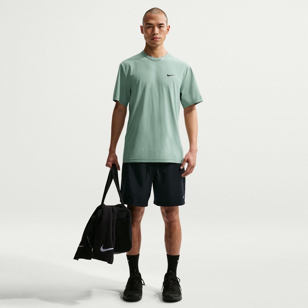 Nikeナイキ美品 オリーブグリーン Tシャツ ショートパンツ セットLサイズ ナイキ（NIKE）（メンズ）フォーム ドライフィット 18cm バーサタイル