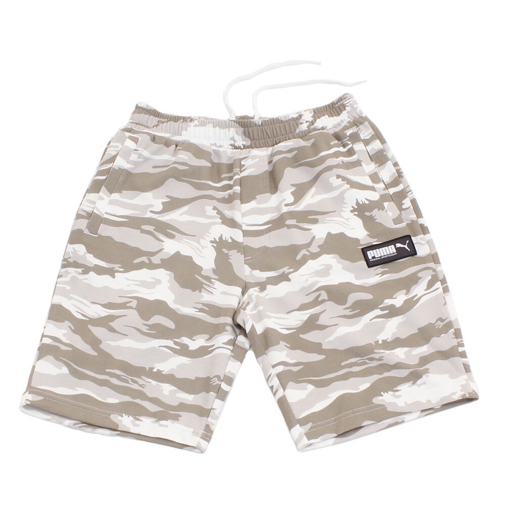 ハーフパンツ Sb Aop スウェットショーツ 02 Wht オンライン価格 プーマ スーパースポーツゼビオ