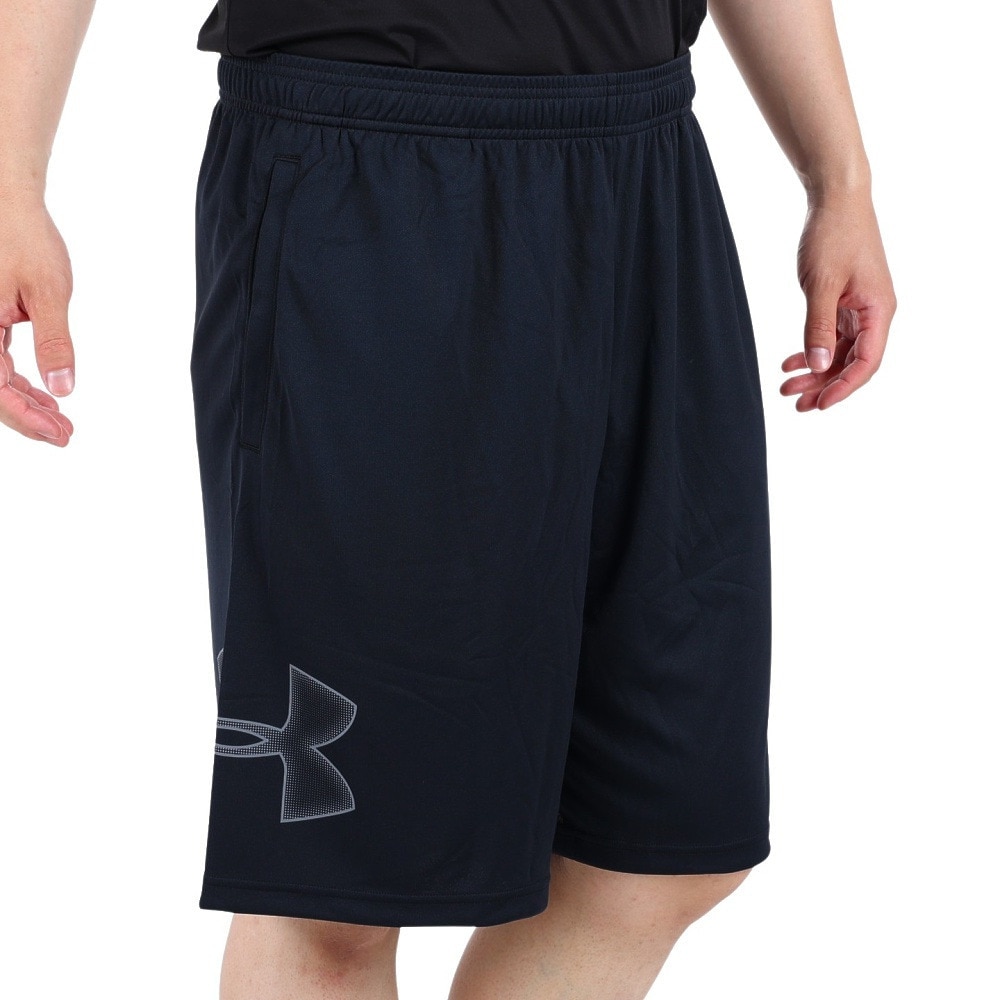 アンダーアーマー（UNDER ARMOUR）（メンズ）テック グラフィック ショーツ 1358551 BLK/GPH AT オンライン価格 ショートパンツ ハーフパンツ 短パン