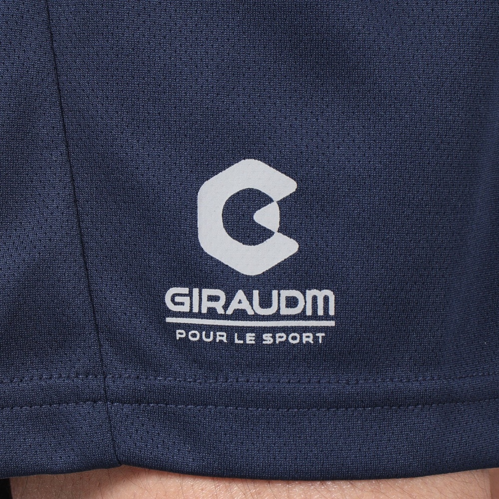 ジローム（GIRAUDM）（メンズ）ドライ 吸汗速乾 UVカット ニット ハーフパンツ 866GM1CD6729 NVY ショートパンツ 短パン★★★