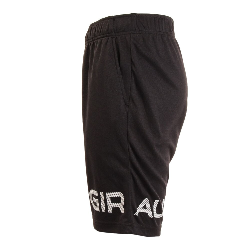 ジローム（GIRAUDM）（メンズ）ドライ 接触冷感 ドライプラスクール メッシュハーフパンツ PT2S3388-TR866-DGSD BLK★★★