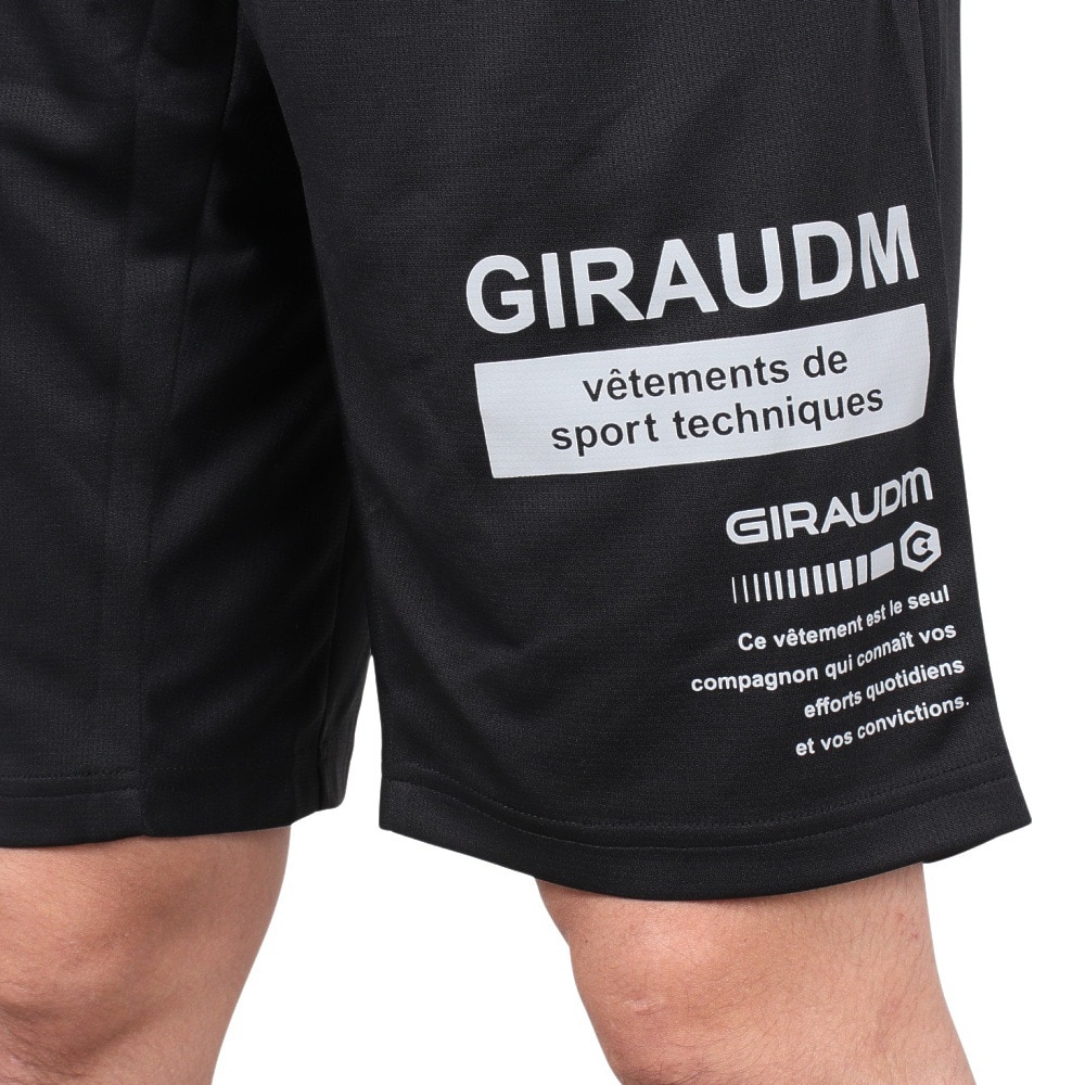 ジローム（GIRAUDM）（メンズ）ハーフパンツ メンズ ドライプラス メッシュ PT3S0027-TR866-GRSD BLK