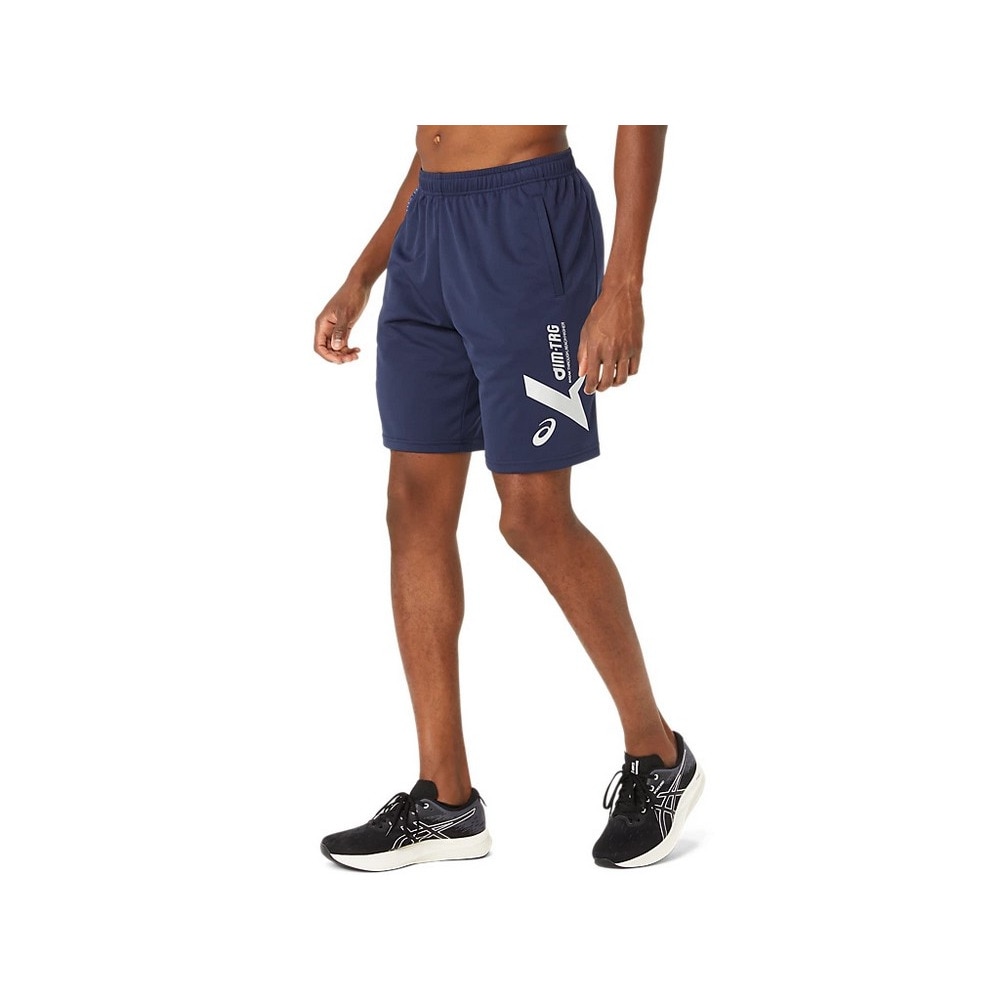 アシックス（ASICS）（メンズ、レディース）A-I-M ドライグラフィック ハーフパンツ 2031E557.400