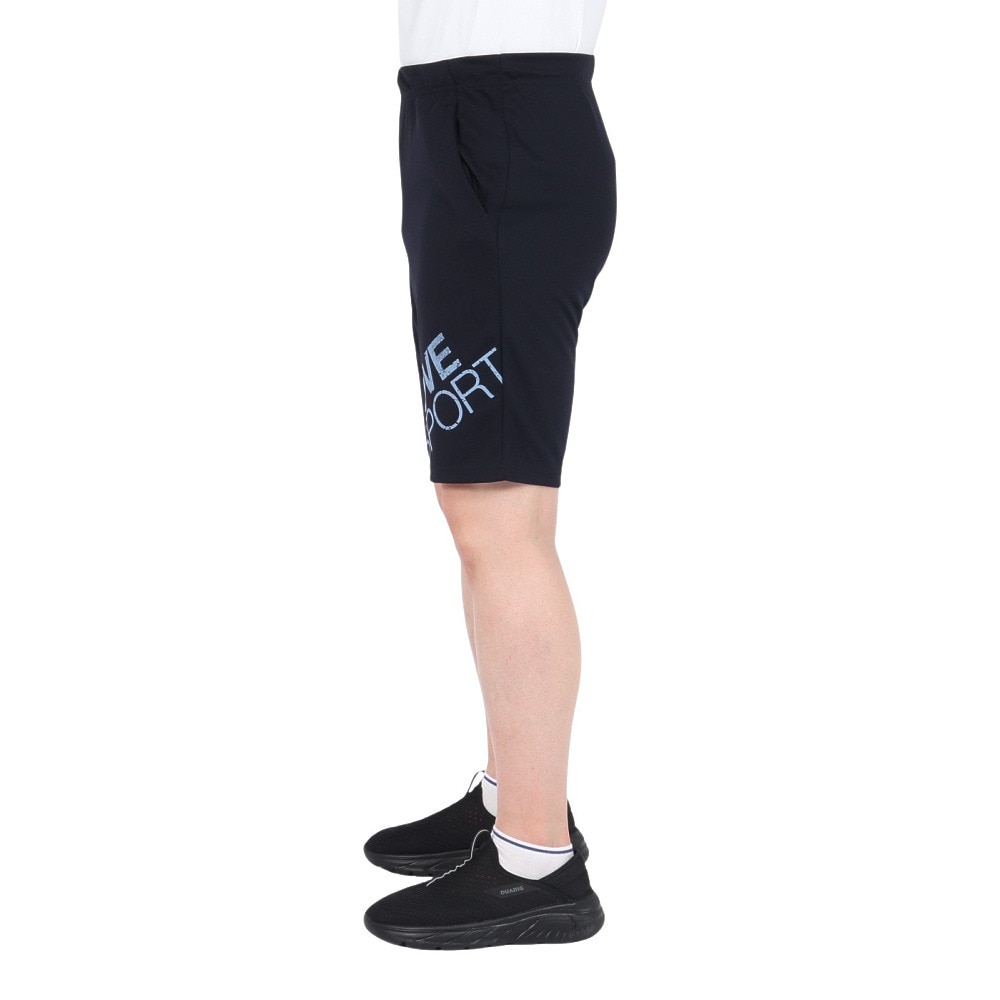 デサント（DESCENTE）（メンズ）ドライメッシュ ビックロゴ ハーフパンツ ST5SHP00M NVBL