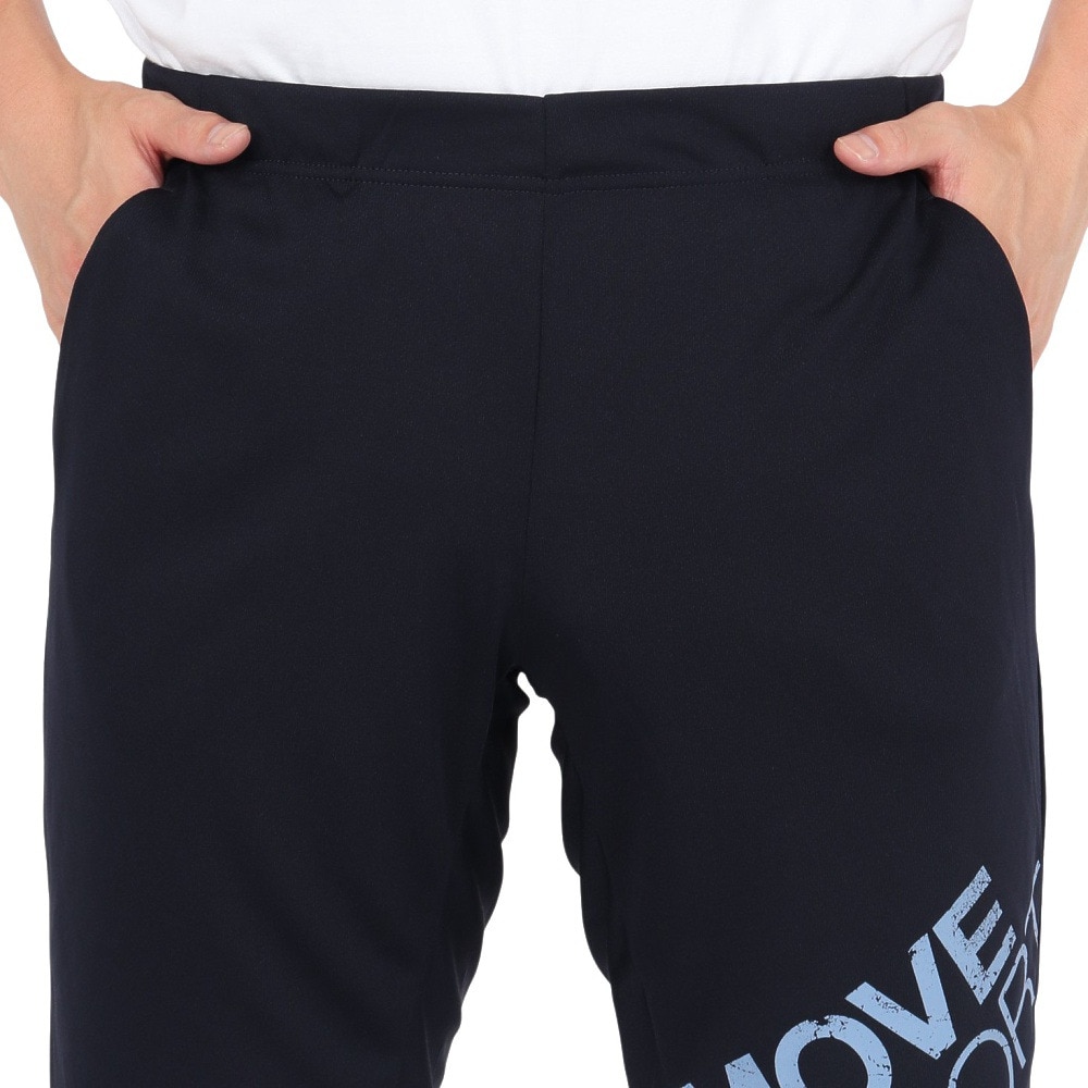 デサント（DESCENTE）（メンズ）ドライメッシュ ビックロゴ ハーフパンツ ST5SHP00M NVBL