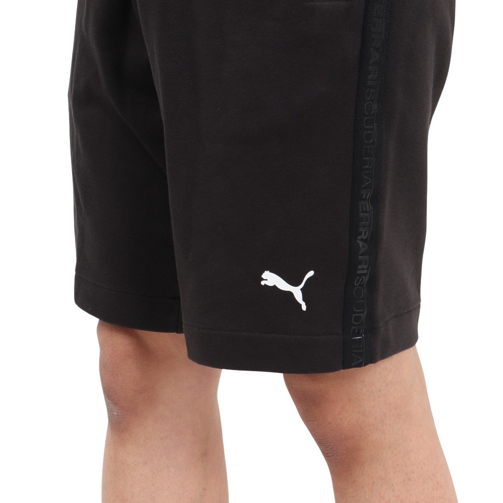 プーマ（PUMA）（メンズ）フェラーリ スウェットショーツ 630184 01 BLK