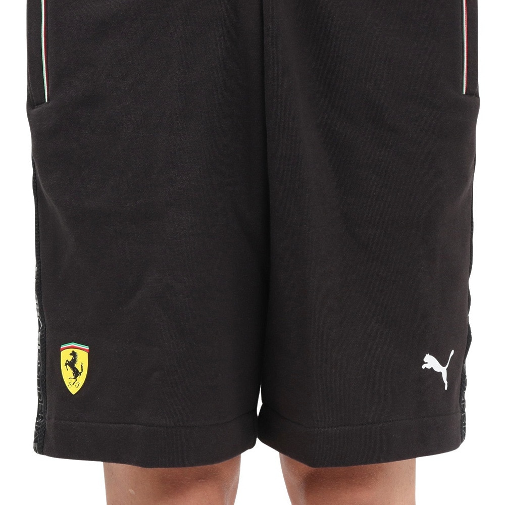 プーマ（PUMA）（メンズ）フェラーリ スウェットショーツ 630184 01 BLK