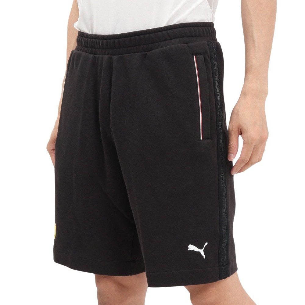 プーマ（PUMA）（メンズ）フェラーリ スウェットショーツ 630184 01 BLK