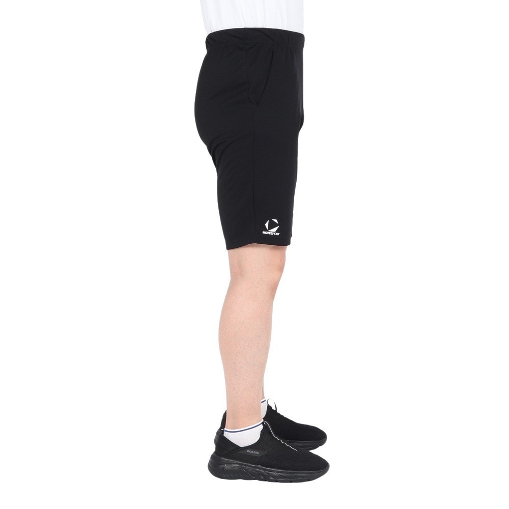 デサント（DESCENTE）（メンズ）ドライメッシュ ビックロゴ ハーフパンツ ST5SHP00M BK00