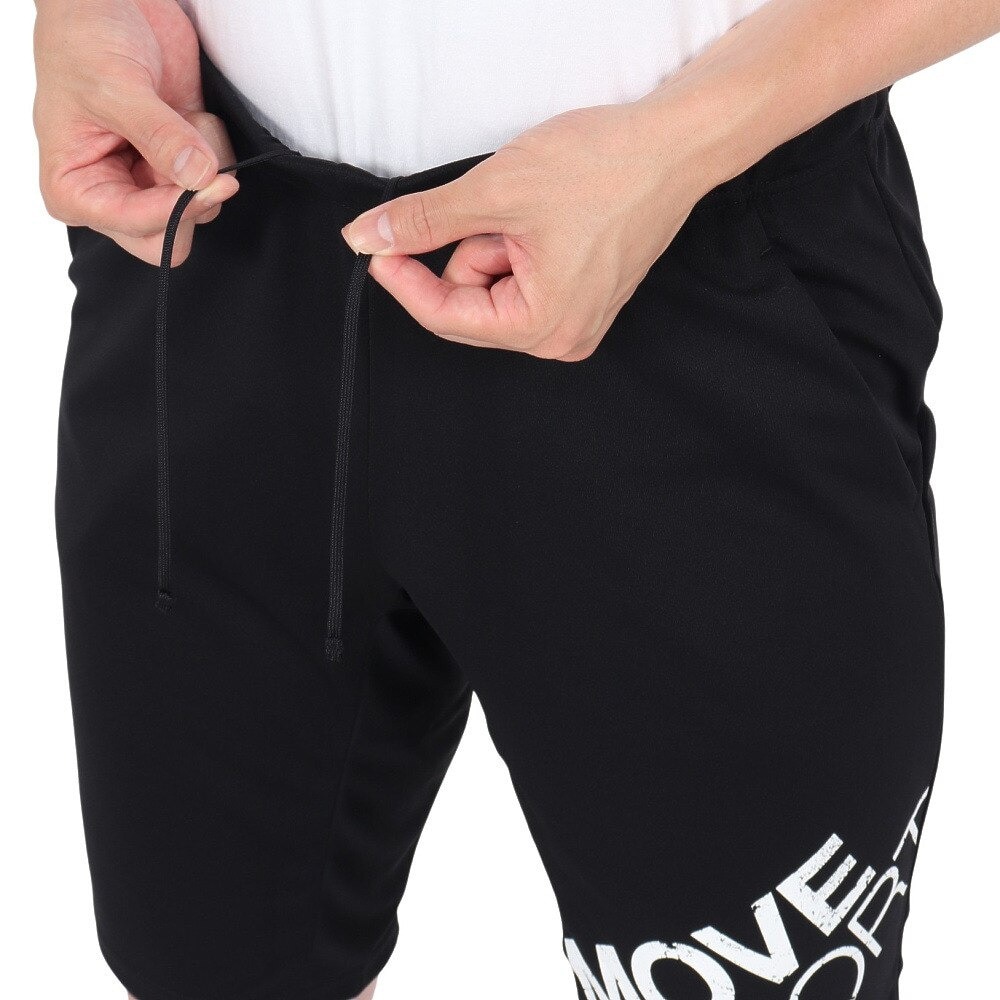 デサント（DESCENTE）（メンズ）ドライメッシュ ビックロゴ ハーフパンツ ST5SHP00M BK00