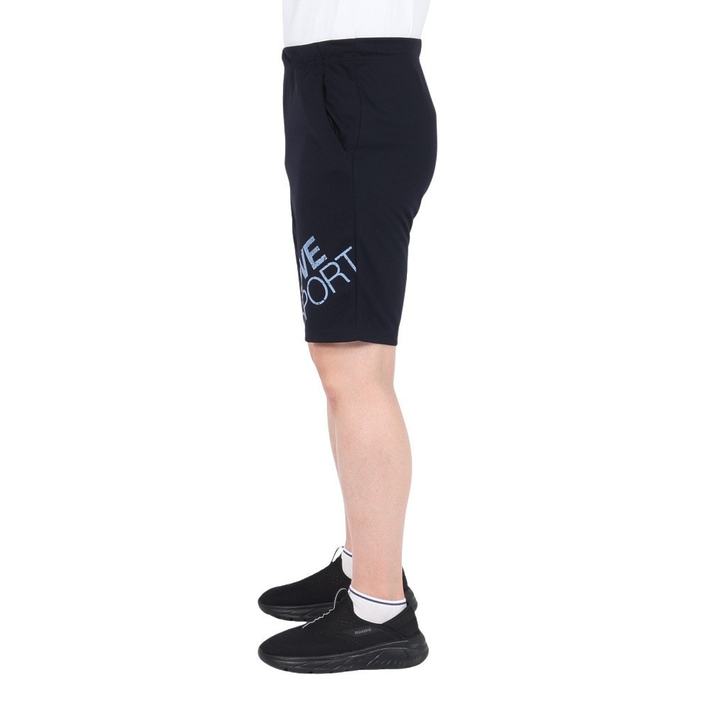 デサント（DESCENTE）（メンズ）ドライメッシュ ビックロゴ ハーフパンツ ST5SHP00M NVBL