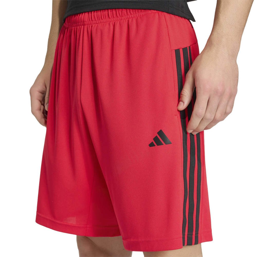 アディダス（adidas）（メンズ）ワークアウト エッセンシャルズ ベース スリーストライプス ピケ ショーツ ビッグ&トール CK830-KS7260