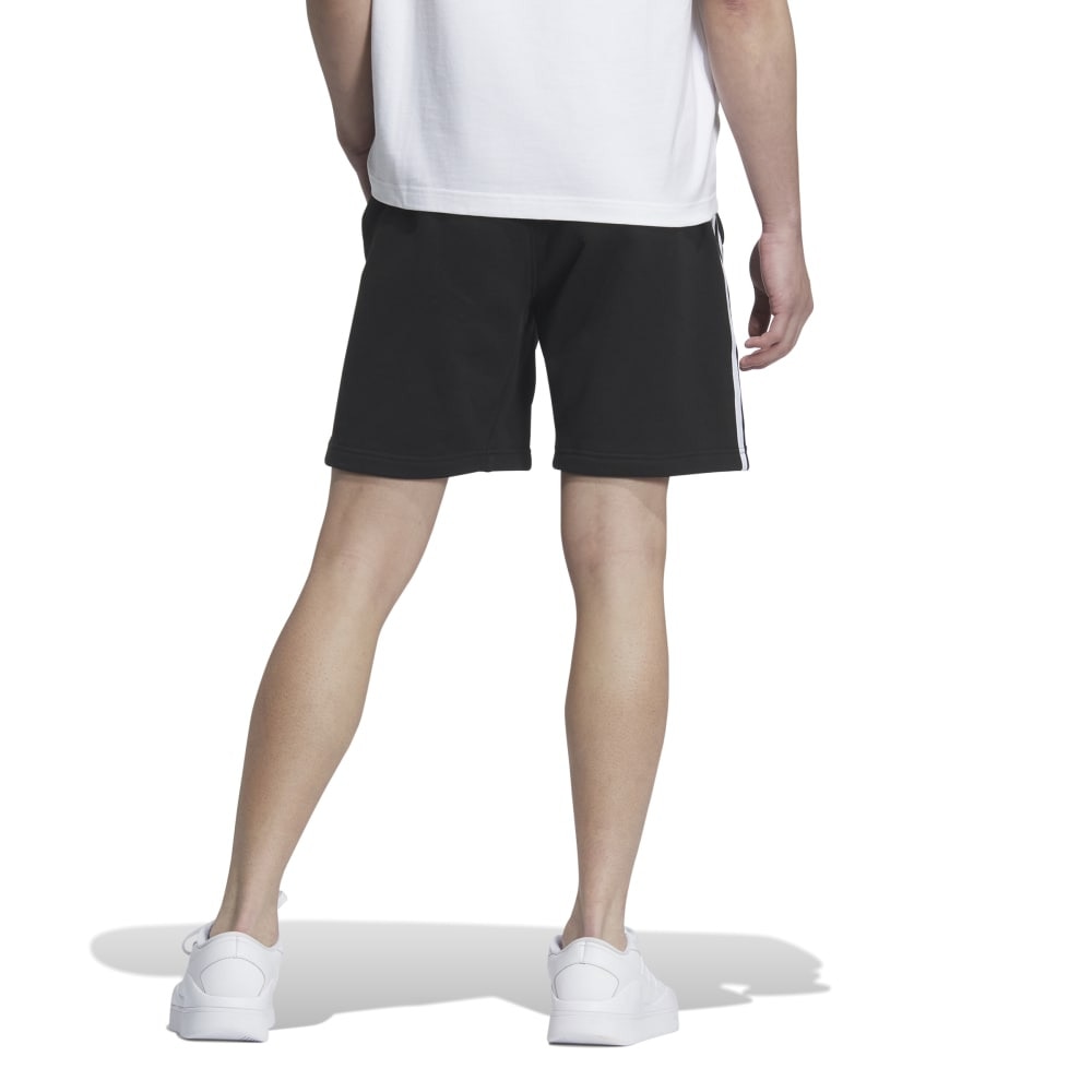 アディダス（adidas）（メンズ）エッセンシャルズプラス ルーズフィット スリーストライプス フレンチテリー ショーツ KWF04-JF3936